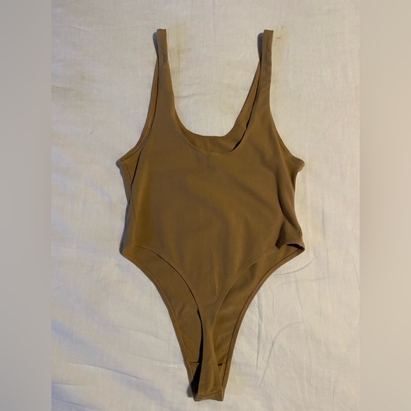 Los Angeles Apparel Nude Body Suit - Picture 3 of 3